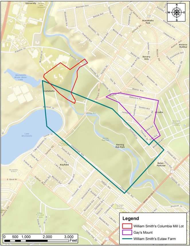 Columbia Mill and Gay's Mount