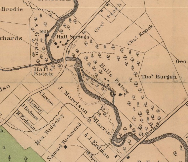 1872 Klemm's Map of Baltimore
